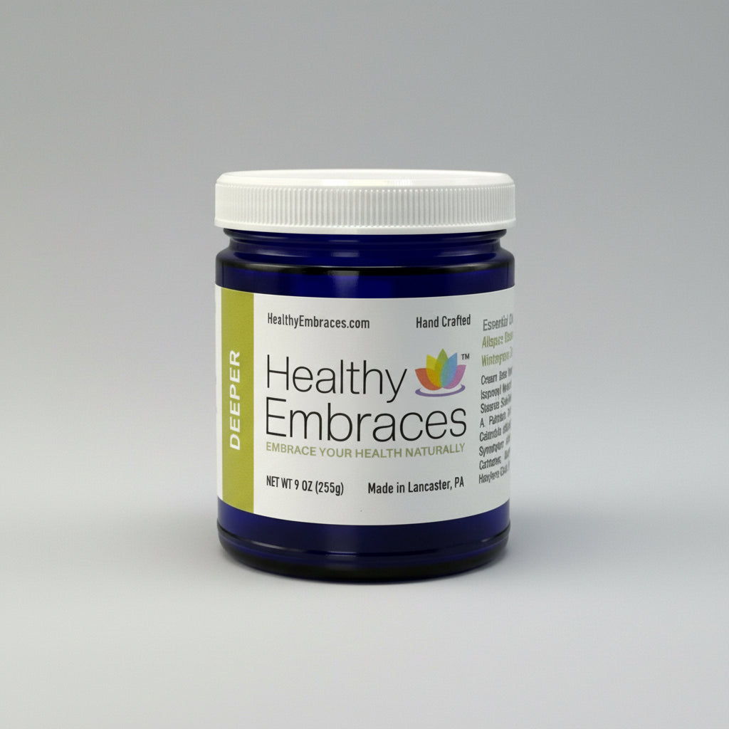 Deeper Comfort Cream 9oz - Healthy Embraces